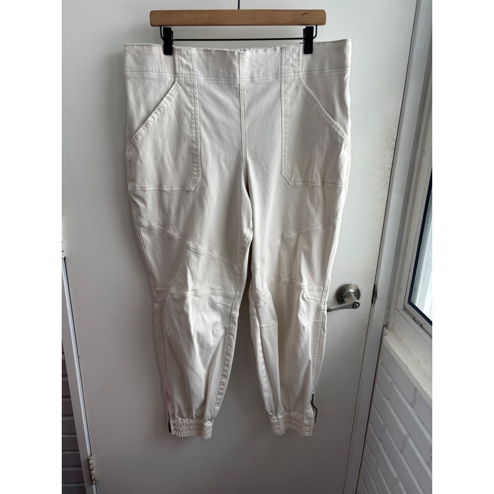 SPANX Stretch Twill Cargo Jogger 2XL layered tummy control minimalist‎ staple